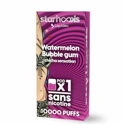 Recharge Watermelon Bubble Gum Starhooks Liquideo