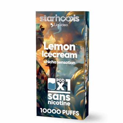 Recharge Lemon Ice Cream Starhooks Liquideo