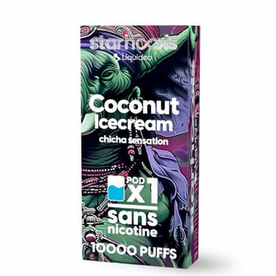 Recharge Coconut Ice Cream Starhooks Liquideo