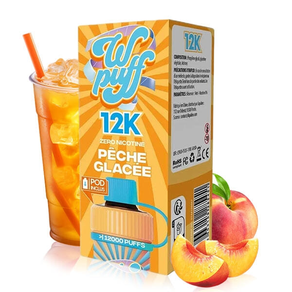 Wpuff 12K Pêche Glacée - Starter Kit