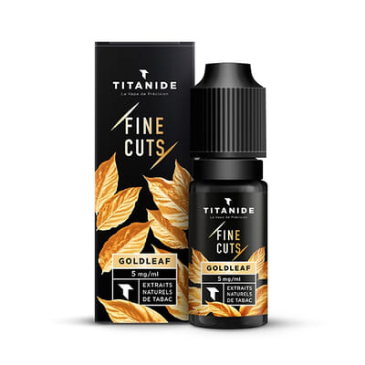 E liquide Goldleaf 10 ml Titanide Fine Cuts - The Fuu