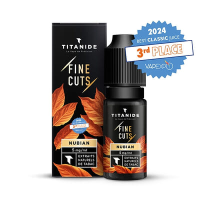 E liquide Nubian 10 ml Titanide Fine Cuts - The Fuu