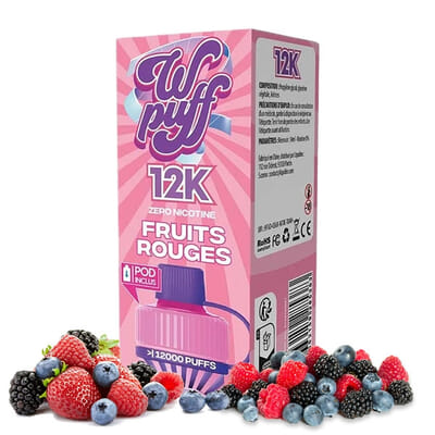 Wpuff 12K Fruits Rouges - Starter Kit