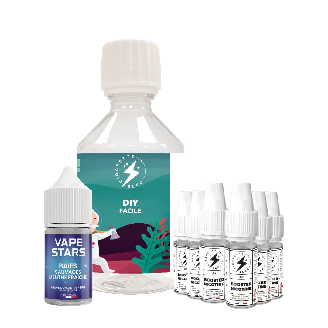 Baies Sauvages Menthe Fraiche 230 ml - DIY Facile VapeStars - CigaretteElec image 2
