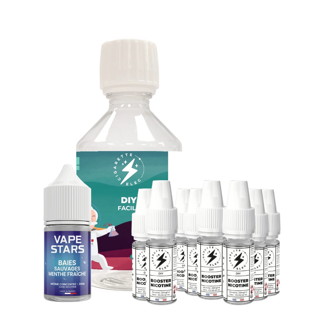 Baies Sauvages Menthe Fraiche 230 ml - DIY Facile VapeStars - CigaretteElec image 3
