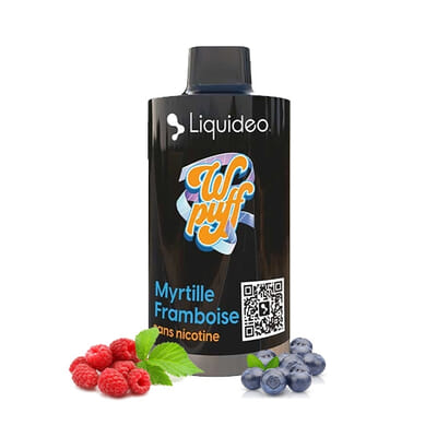 Pod Myrtille Framboise Wpuff 12K - Liquideo