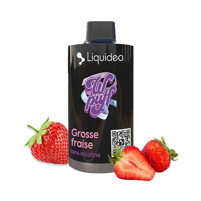 Pod Grosse Fraise Wpuff 12K - Liquideo