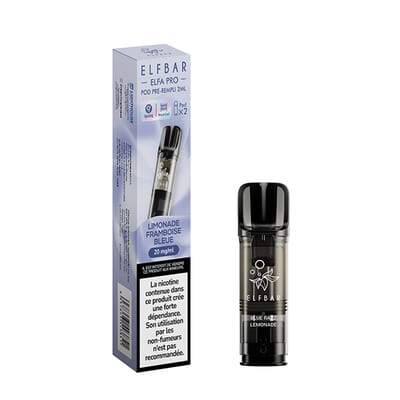Recharges Elfa Pro Limonade Framboise Bleue X2 - Elfbar