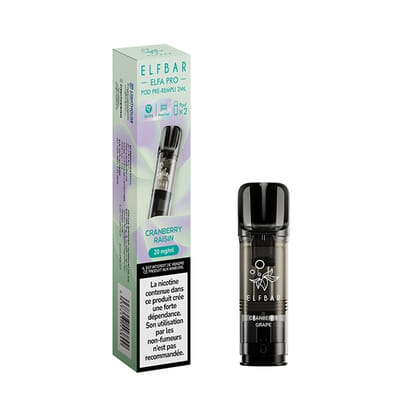 Recharges Elfa Pro Cranberry Raisin X2 - Elfbar