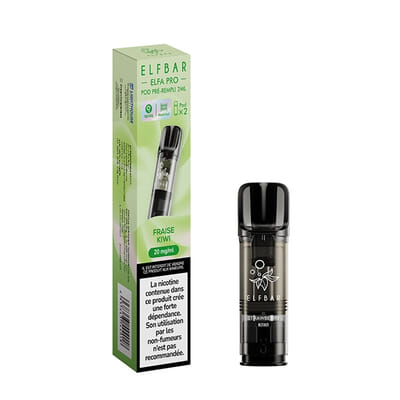 Recharges Elfa Pro Fraise Kiwi X2 - Elfbar