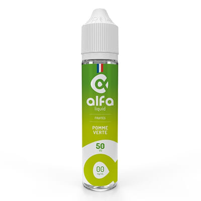 Alfaliquid Pomme Verte 50 ml - Shake and vape