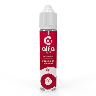 Alfaliquid Framboise Sauvage 50 ml - Shake and vape