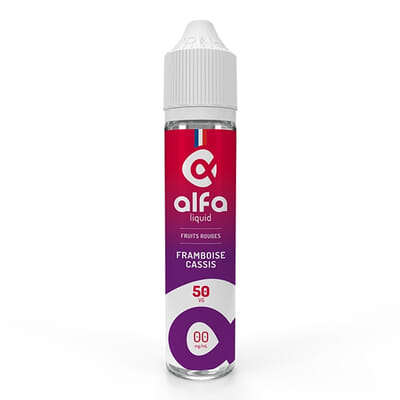 Alfaliquid Framboise Cassis 50 ml - Shake and vape