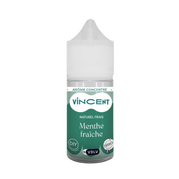 Ar&ocirc;me Menthe Fra&icirc;che 30ml - Vincent VDLV