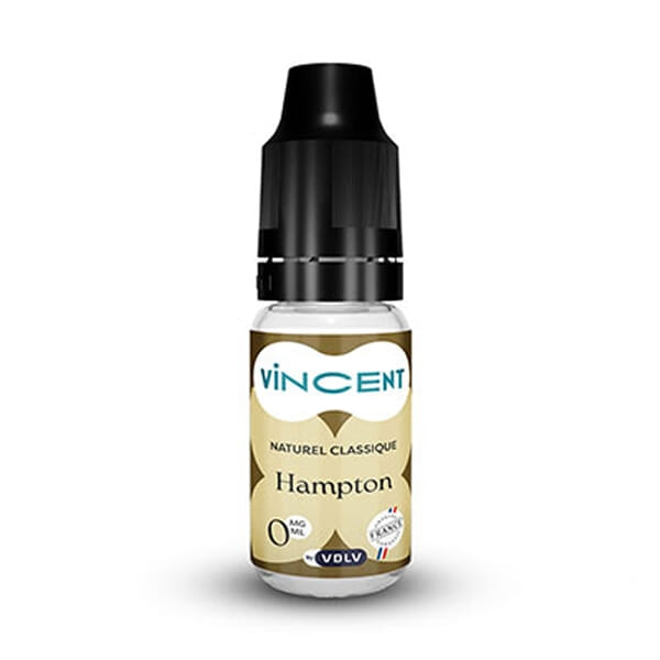 E-liquide Classique Hampton 10 ml Sels de nicotine - Vincent VDLV