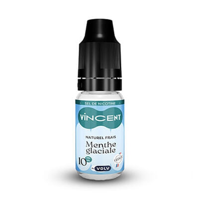 E-liquide Menthe Glaciale 10 ml Sels de nicotine - Vincent VDLV