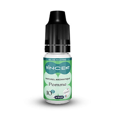 E-liquide Pomme 10 ml Sels de nicotine - Vincent VDLV
