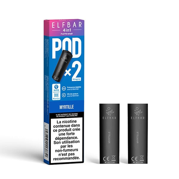 Recharges Elfbar 4in1 Myrtille X2 - Elfbar image 2