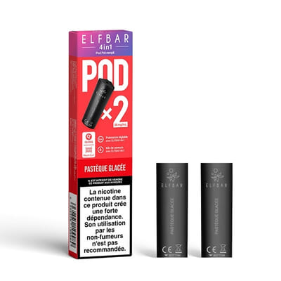 Recharges Elfbar 4in1 Pastèque Glacée X2 - Elfbar