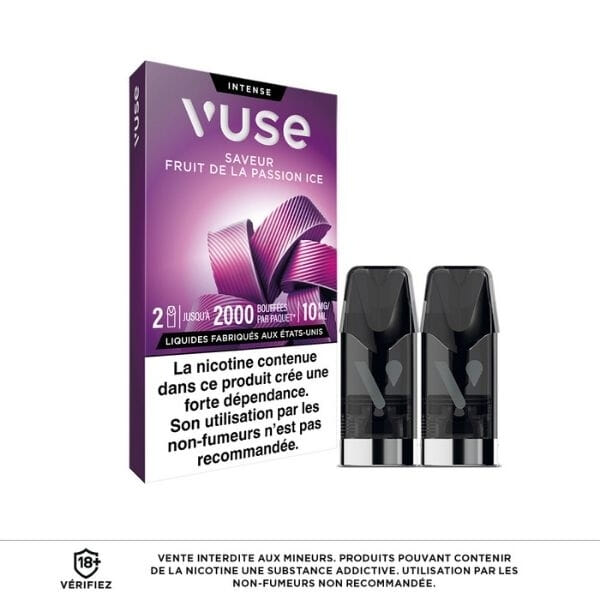 Recharges Fruit de la passion Ice Vuse ePod