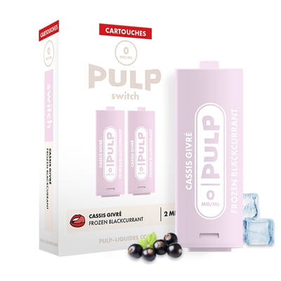 Recharges Switch Pulp Cassis givré X2 - Pulp