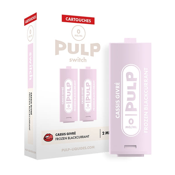 Recharges Switch Pulp Cassis givr&eacute; X2 - Pulp