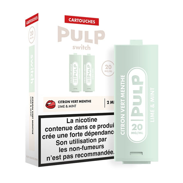 Recharges Switch Pulp Citron vert menthe X2 - Pulp image 3