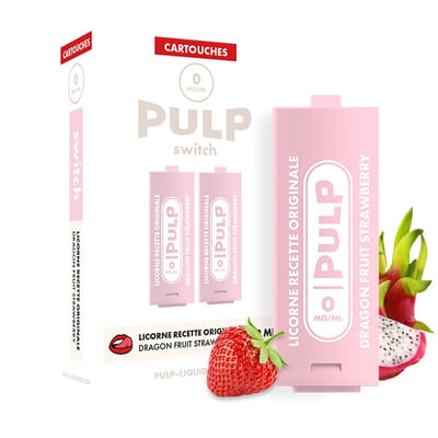 Recharges Switch Pulp Licorne recette originale X2 - Pulp