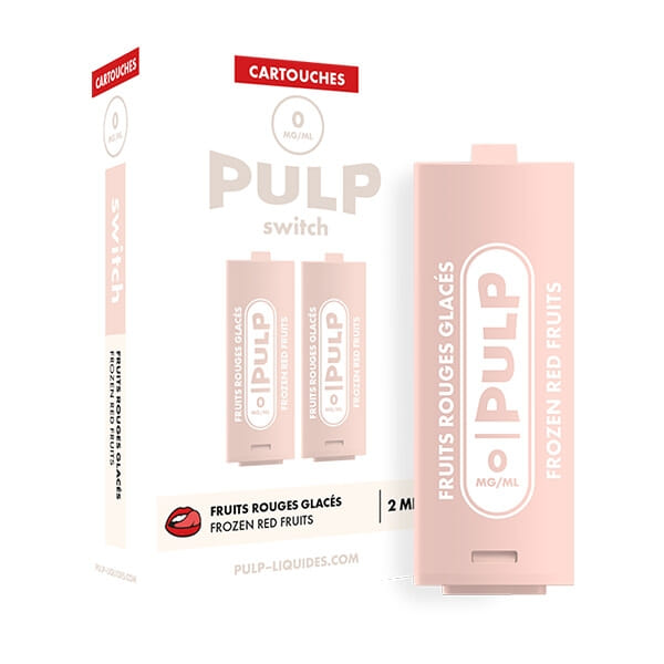 Recharges Switch Pulp Fruits rouges glac&eacute;s X2 - Pulp