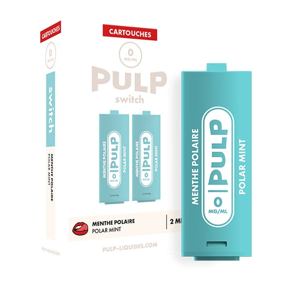 Recharges Switch Pulp Menthe polaire X2 - Pulp