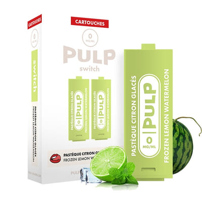 Recharges Switch Pulp Pastèque citron glacés X2 - Pulp