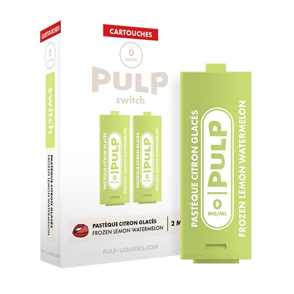Recharges Switch Pulp Past&egrave;que citron glac&eacute;s X2 - Pulp