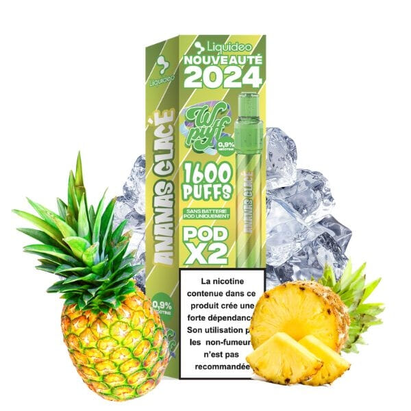 Recharges Ananas Glacé Wpuff Pod 2.0 - Liquideo