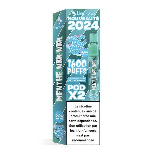 Recharges Menthe Nar Nar Wpuff Pod 2.0 - Liquideo
