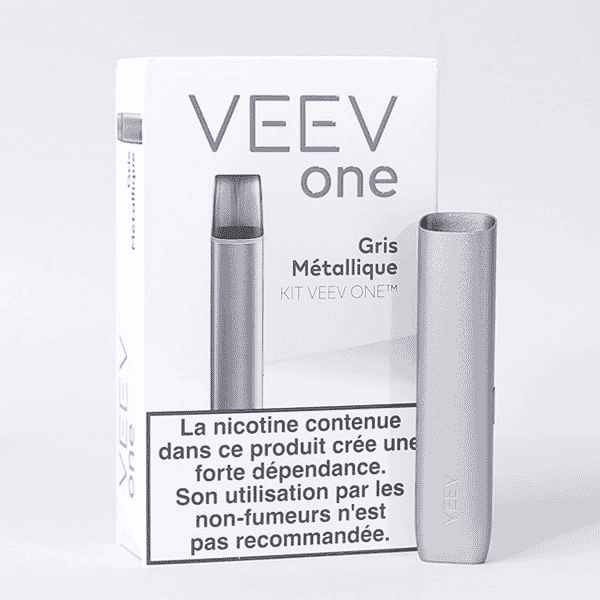 New Pack VEEV One Gris métallique + 4 recharges image 3