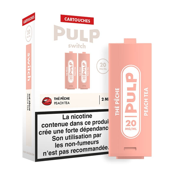 Recharges Switch Pulp Thé pêche X2 - Pulp image 3