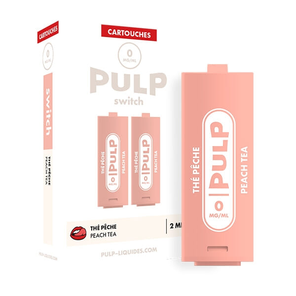 Recharges Switch Pulp Th&eacute; p&ecirc;che X2 - Pulp