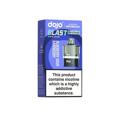 Cartouche Dojo Blast 6000 - Myrtille et Framboise acidulées - Vaporesso