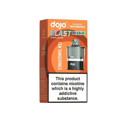 Cartouche Dojo Blast 6000 - Dix mandarines - Vaporesso
