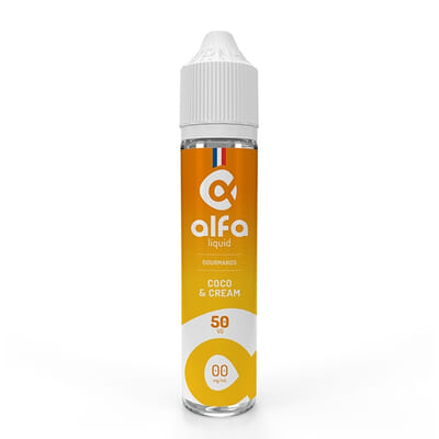 Alfaliquid Coco and Cream 50 ml - Shake and vape