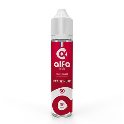 Alfaliquid Fraise Mûre 50 ml - Shake and vape