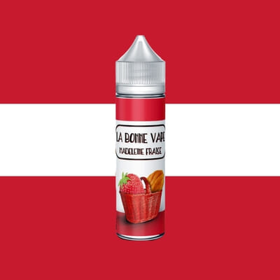 Madeleine Fraise - La Bonne Vape - 50 ml