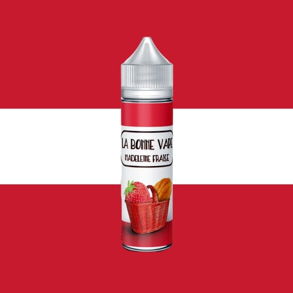 Madeleine Fraise - La Bonne Vape - 50 ml