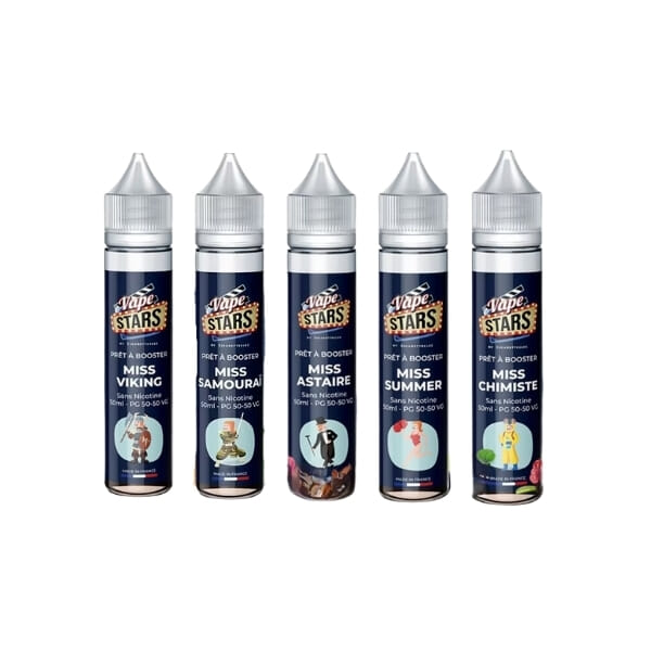 Pack Découverte 50 ml - Vape Stars