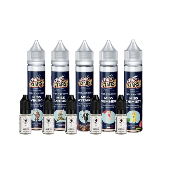 Pack Découverte 50 ml - Vape Stars image 2