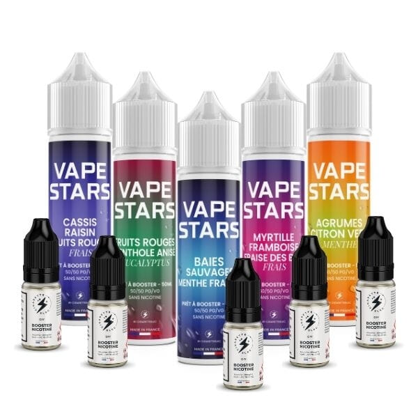 Pack D&eacute;couverte 50 ml - Vape Stars image 2