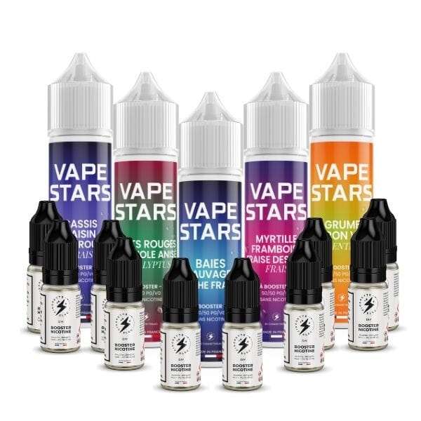 Pack D&eacute;couverte 50 ml - Vape Stars image 3