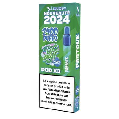 Wpuff Pods 2.0 Pastouk - Starter Kit (batterie + 3 pods)