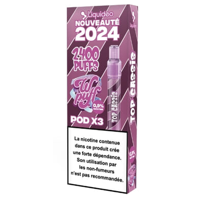 Wpuff Pods 2.0 Top Cassis - Starter Kit (batterie + 3 pods)