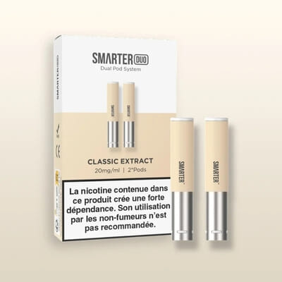 Cartouches Pré-remplies - Classic Extract - Smarter (X2)